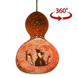 Pumpkin Lamp - Cat Love | 160