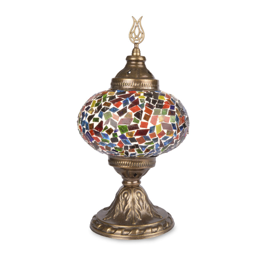 Beautiful Colourful Stained Glass Handmade Turkish Mosaic Lamp