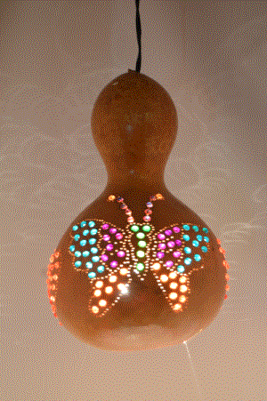 Pumpkin Lamp - Butterfly | 194