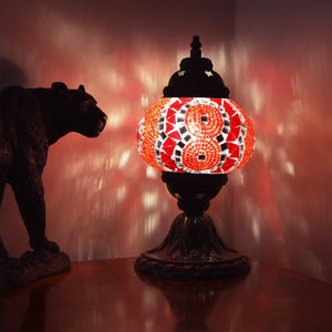 red light lamp | mosaic | interior decor