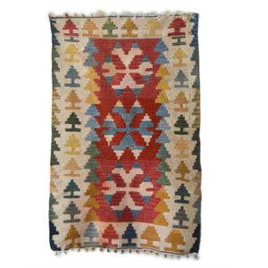 snowflake pattern | woolen rug 