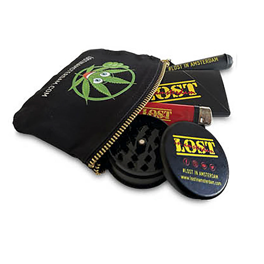 "Lost in Amsterdam" Rolling Pouch Set